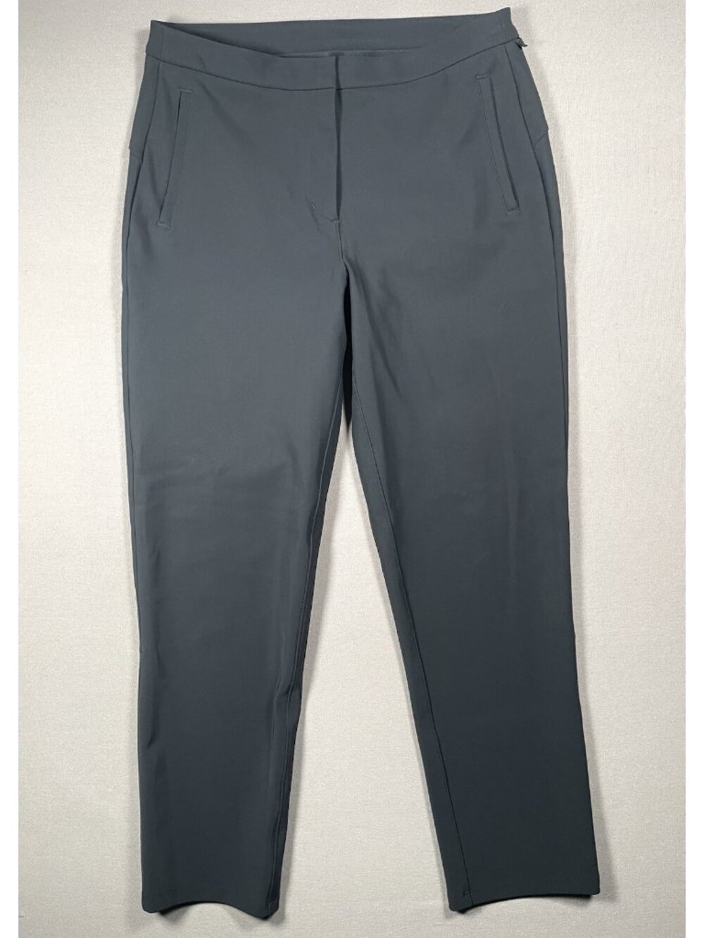 Lululemon On The Move Travel Office Stretch Ankle Black Pants -Women Size 8 X 28